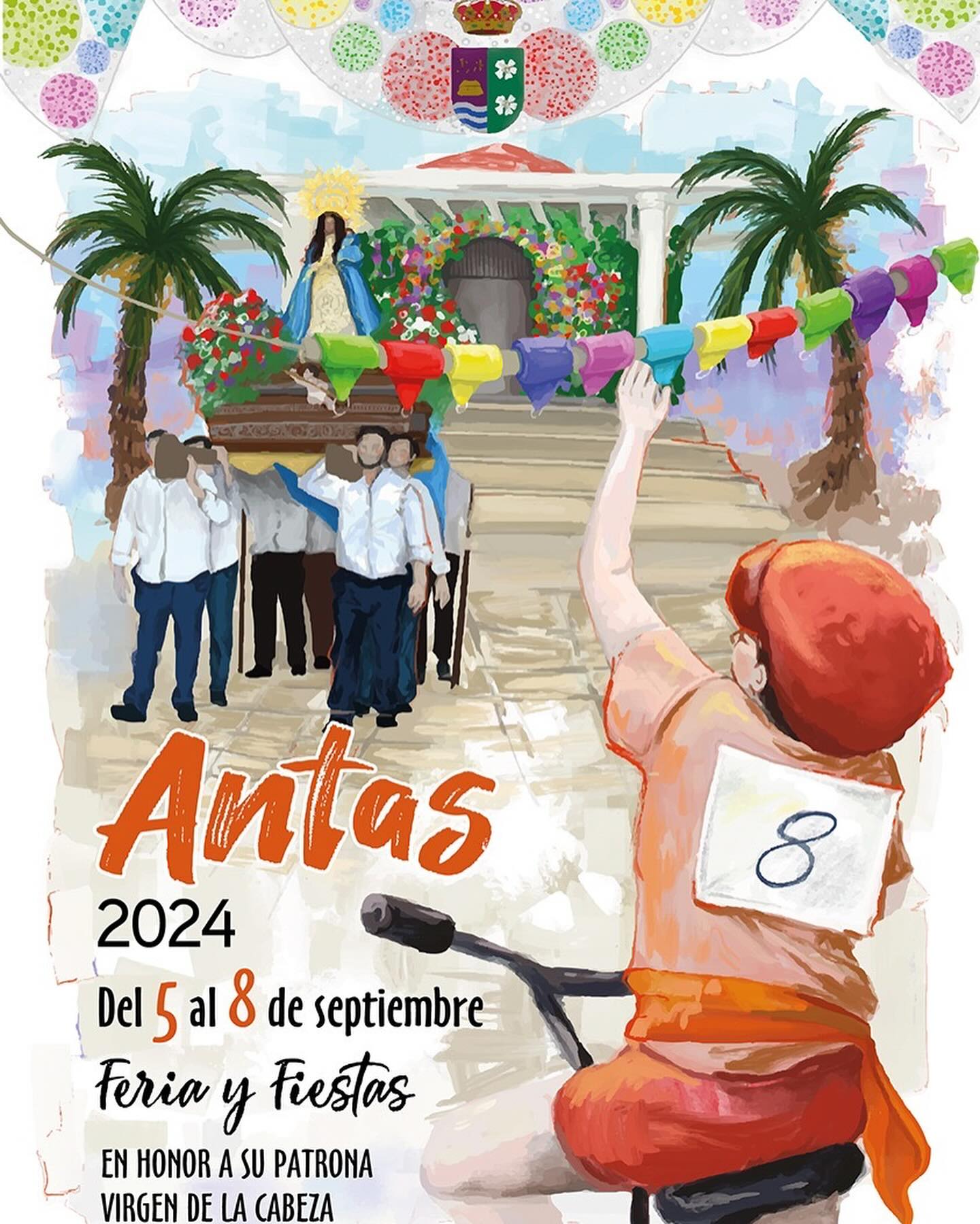 Fiestas en honor de la Virgen de la Cabeza 2024 Antas